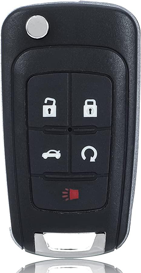 CASCARA LLAVE CONTROL / CHEVROLET / REF: 13504200, OHT01060512, 5461A-01060512 / 5 BOTONES / NO LOGO