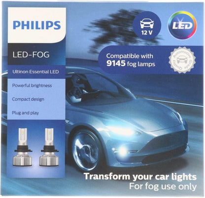 FOCO PHILIPS LED H10 9145 6000K 12-24V PAR
