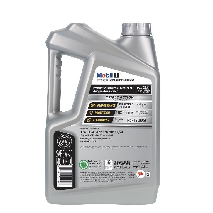 ACEITE MOBIL 1 SAE 5W-20 NET 4.73 L   (sf)