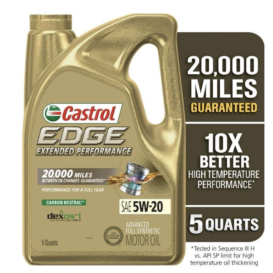 ACEITE Castrol Edge Extended Performance 5W20 4.73L   (sf)