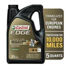 ACEITE Castrol Edge SAE 5w-40 4.73L   (sf)