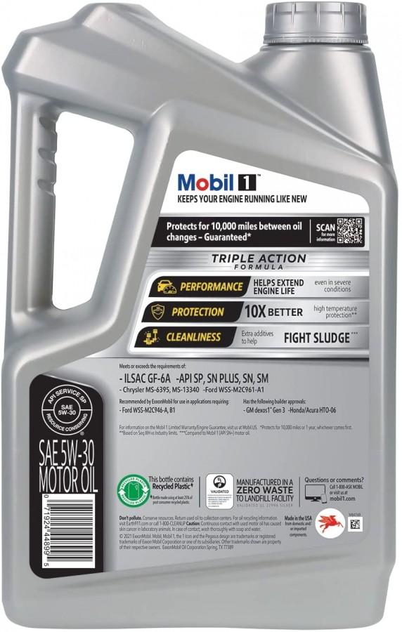 ACEITE MOBIL 1 5W30 NET 4.73 L   (sf)