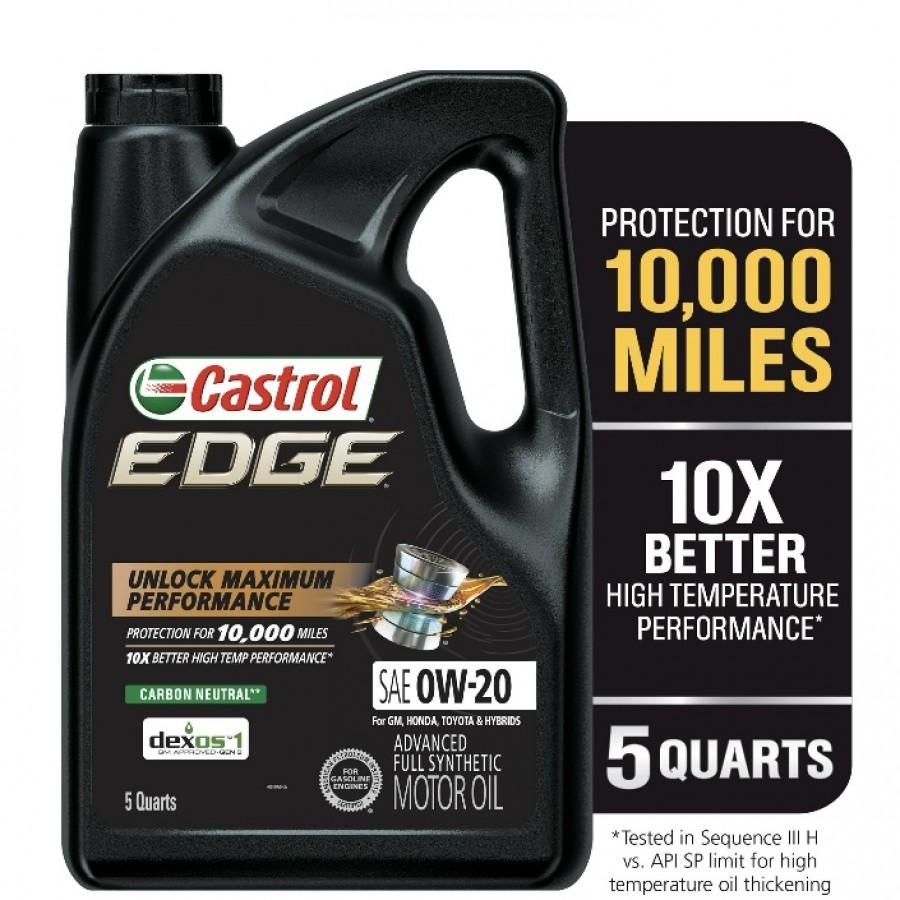 ACEITE Castrol Edge 0w-20 4.73L   (sf)