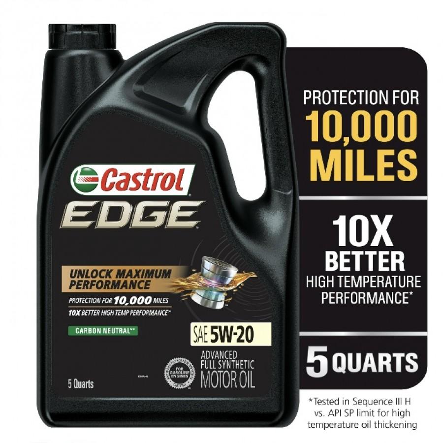 ACEITE Castrol Edge SAE 5w-20 4.73L   (sf)