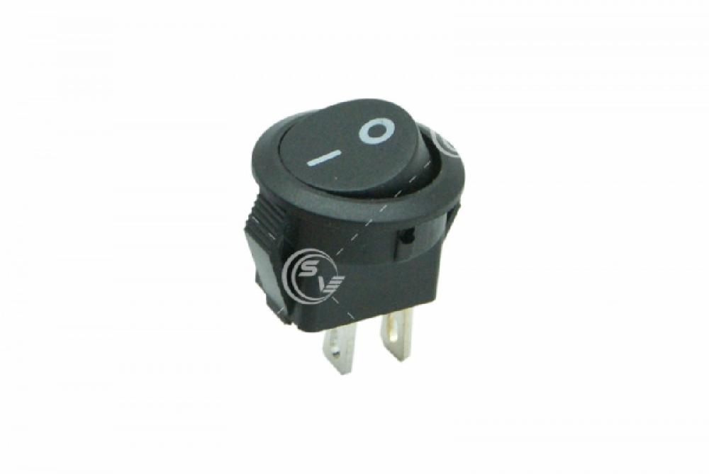 SWITCH TECLA MINI NEGRO REDONDO ( 28 ) ON-OF