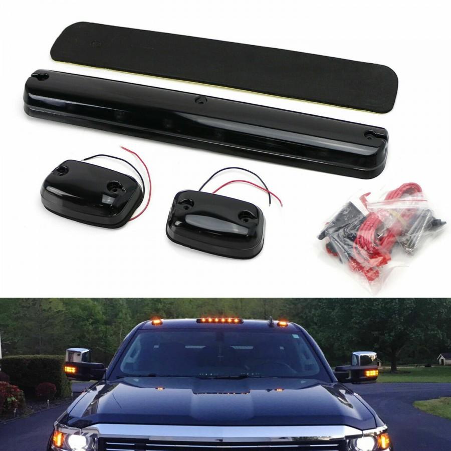LAMPARA MARCADORA DE TECHO CHEVROLET SILVERADO GMC SIERRA 2007 - 2013 | GM 22956989, 22956990, 22956991