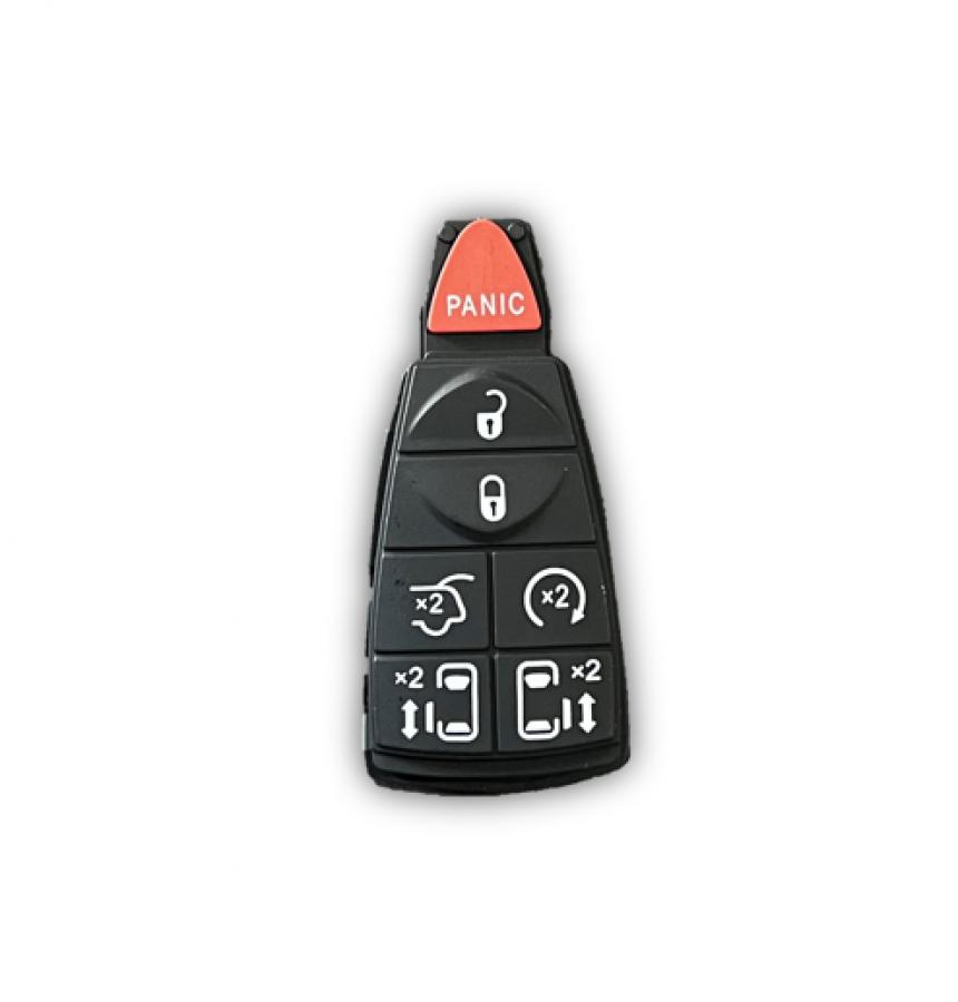 HULE LLAVE CONTROL REMOTO | DODGE CARAVAN | 7 BOTONES | FCC IYZ-C01C