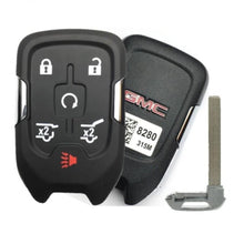 LLAVE PRESENCIA CONTROL REMOTO / 2015-2020 GMC Yukon / 6 BOTONES / 315MHz / HYQ1AA / OEM