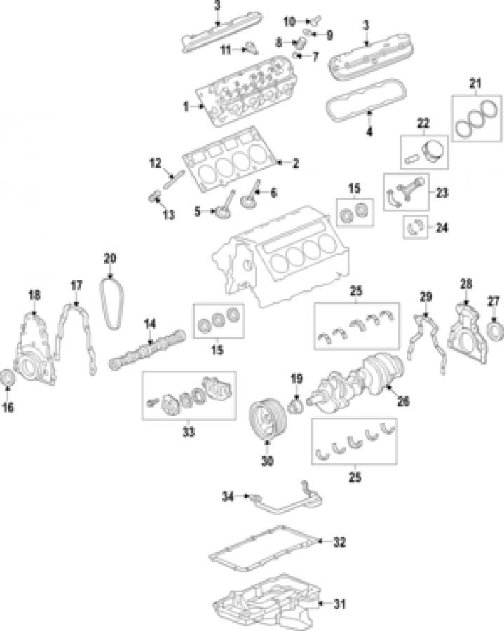BOMBA DE ACEITE GM 12686433 | CHEVROLET GMC 2014 -2019 5.3