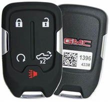 LLAVE PRESENCIA CONTROL REMOTO / 2019 - 2020 GMC Sierra / 5 BOTONES / 434 MHz / HYQ1EA / 13591396