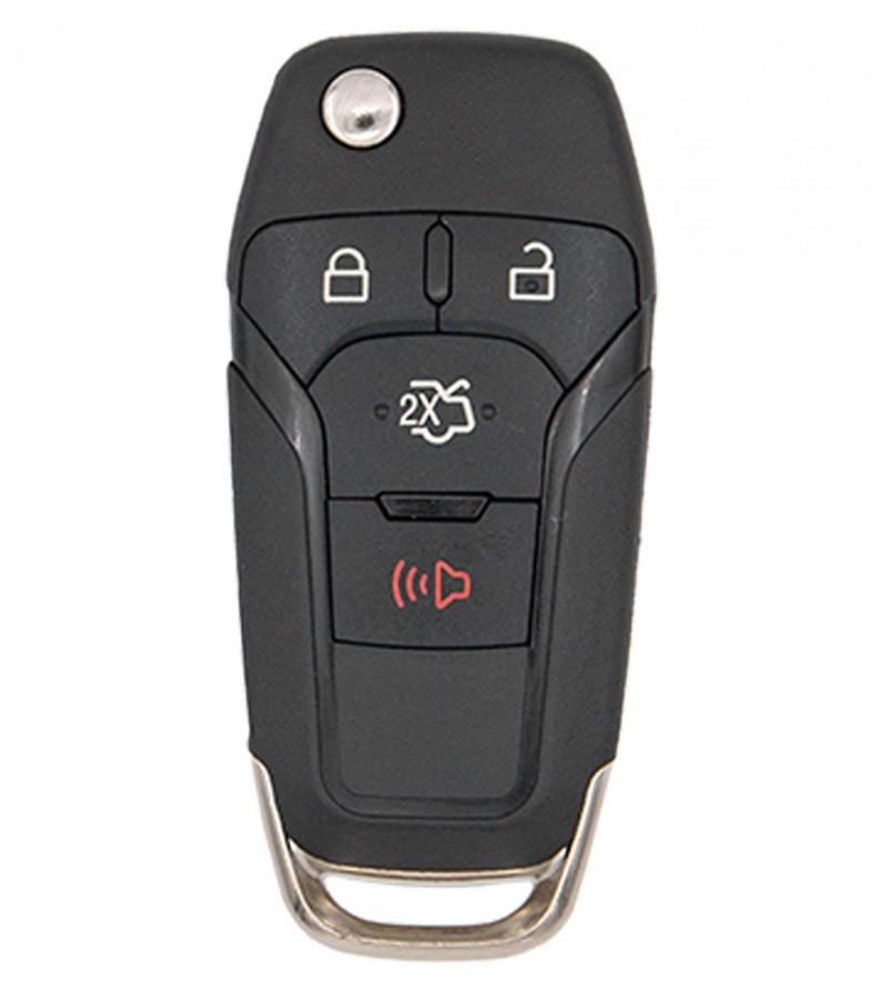 CASCARA LLAVE CONTROL FORD FUSION 2013 - 2016 / 4-BOTONOES /  N5F-A08TAA / 164-R7986