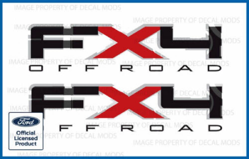 STICKER PARA FORD F150 2012-2014 ( FX4 OFF ROAD) FH3B0