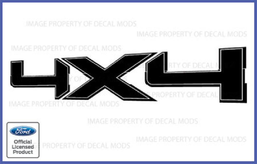 STICKER PARA FORD F150 PLATINUIM 2011-2014 (4X4)
