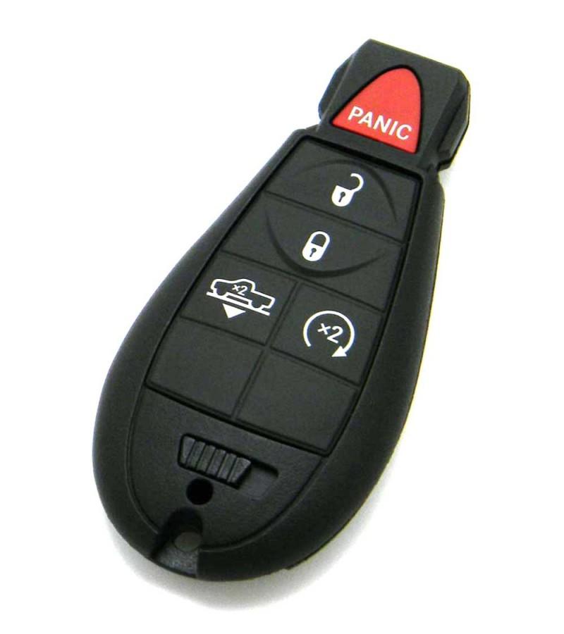 LLAVE | DODGE RAM 1500 2500 3500 | 2013-2018 | C/ARANQUE C/BOLSAS 5 BOTONES | FCC GQ4-53T | 433Mhz | PN 68159655 | 46 CHIP PCF7961| 90372