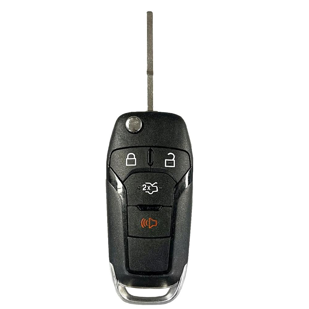 LLAVE 2013-2016 Ford Fusion 4B Trunk Flip Key N5F-A08TAA PN: 164-R7986, 5924003 / 4D63 128 Bit