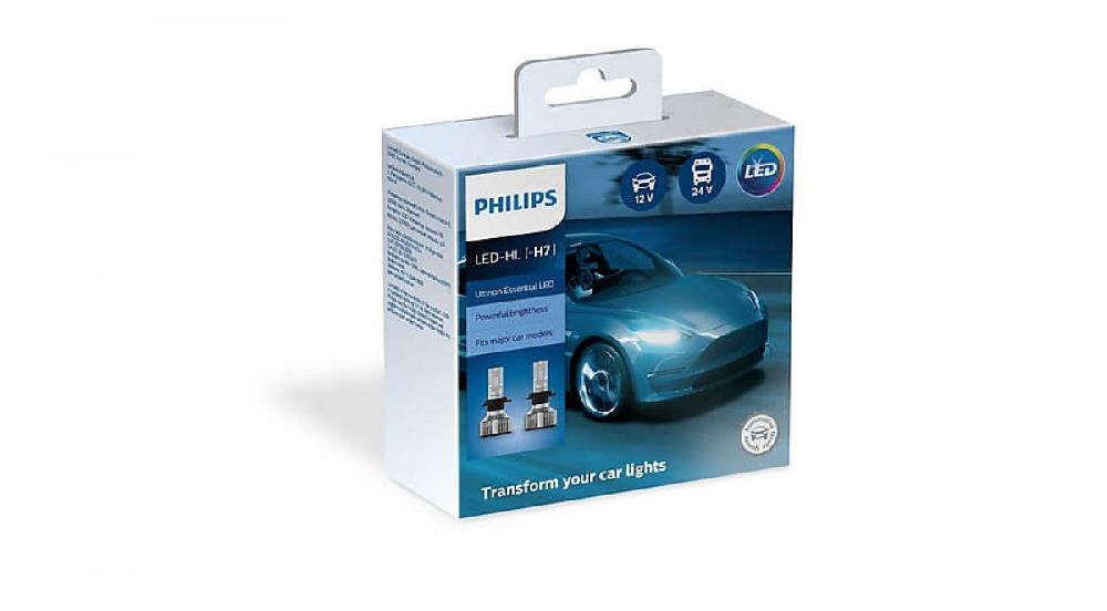 FOCO PHILIPS LED H7 6000K 12-24V PAR