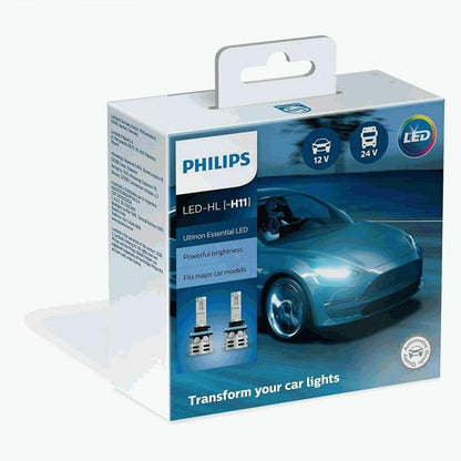 FOCO PHILIPS LED H11 6000K 12-24V PAR