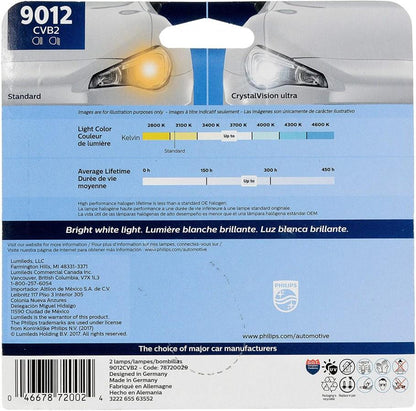 FOCO PHILIPS 9012 CRYSTALVISION 12V 55W
