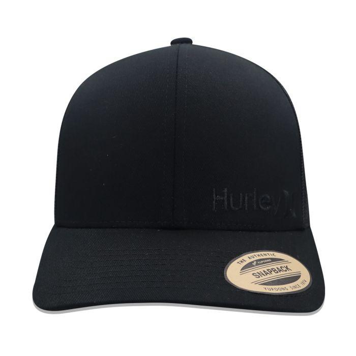 GORRA HURLEY CORP STAPLE TRUCKER NEGRO UNITALLA