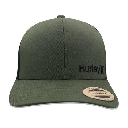 GORRA HURLEY CORP STAPLE TRUCKER OLIVO UNITALLA