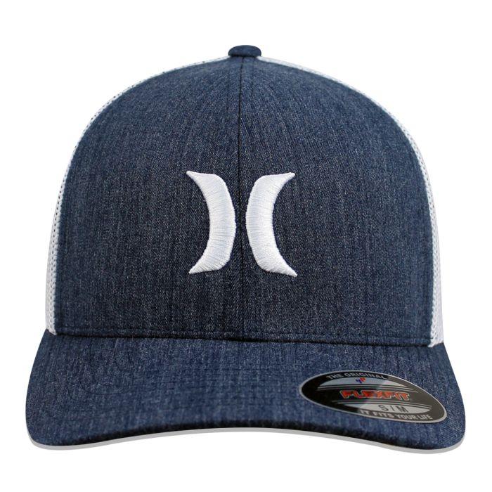 GORRA HURLEY FLEX FIT TEXTURES HAT AZUL TALLA S/M