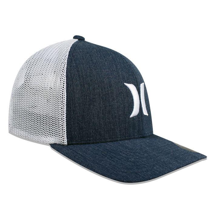 GORRA HURLEY FLEX FIT TEXTURES HAT AZUL TALLA S/M