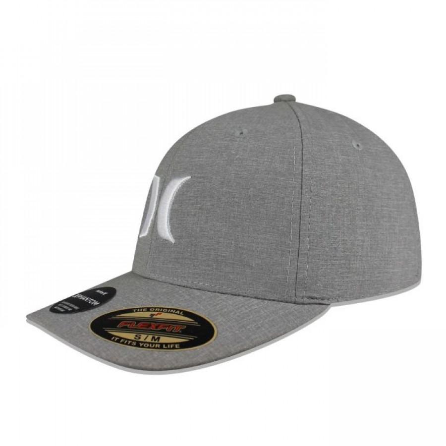 GORRA HURLEY HHM0059 PHANTOM RESIST GRIS TALLA S/M
