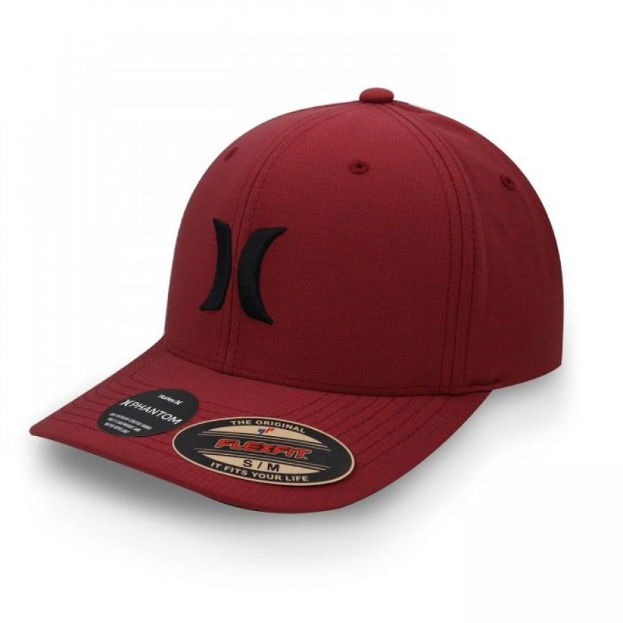 GORRA HURLEY HIHM0059 PHANTOM RESIST UNIVERSITY ROJO CERRADA TALLA L/XL