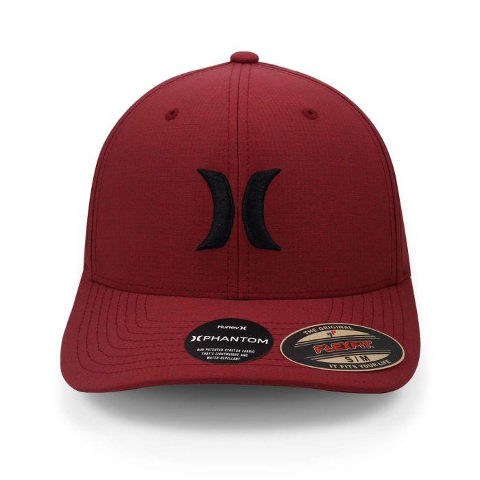 GORRA HURLEY HIHM0059 PHANTOM RESIST UNIVERSITY ROJO CERRADA TALLA L/XL