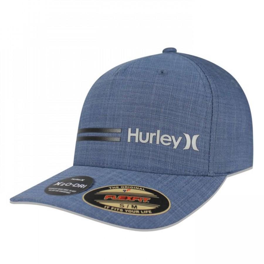 GORRA HURLEY HIHM0063 H20 DRI LINE UP AZUL TALLA S/M