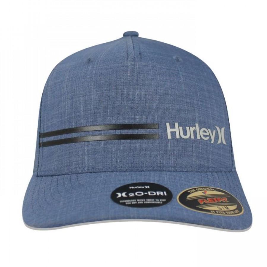 GORRA HURLEY HIHM0063 H20 DRI LINE UP AZUL TALLA S/M