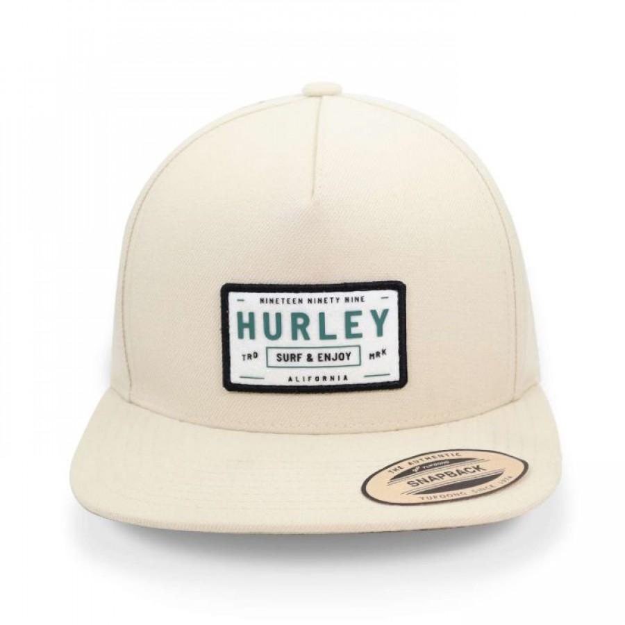 GORRA HURLEY HIHM0205 BIXBY LIGHT HUESO UNITALLA
