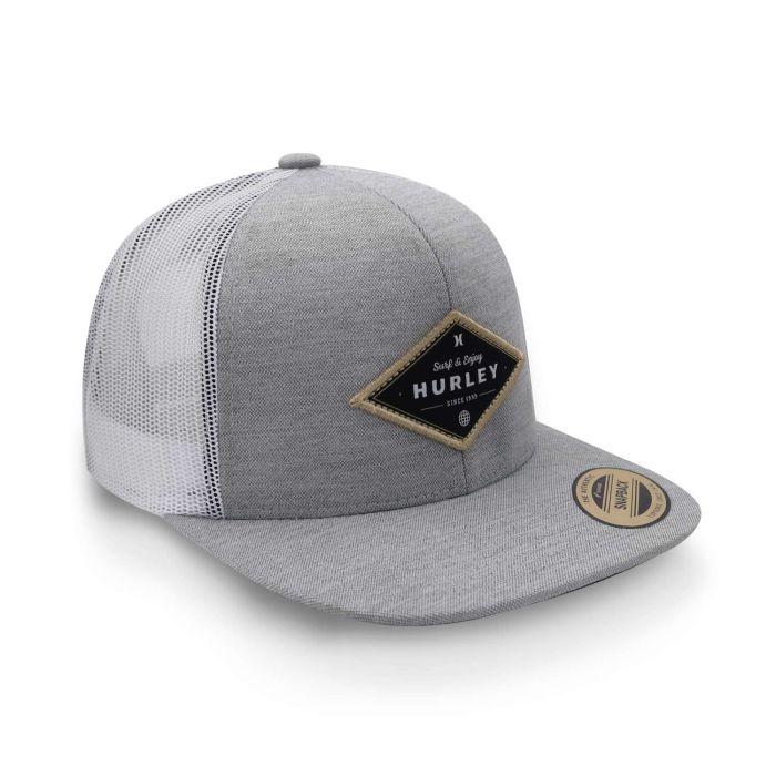 GORRA HURLEY HIHM0206 RENEGADE TRUCKER LIGHT GRIS UNITALLA