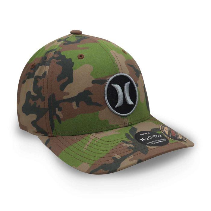 GORRA HURLEY HIHM0223 SUPER ICON CAMO CERRADA TALLA S/M