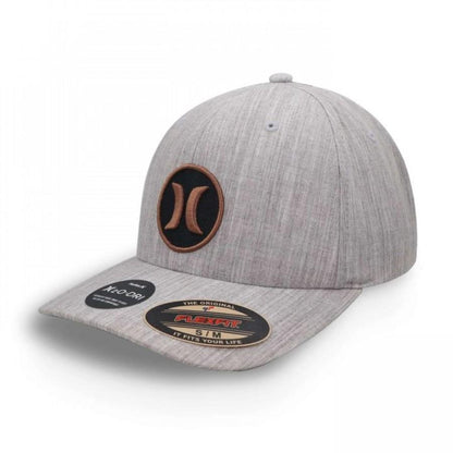 GORRA HURLEY HIHM0223 SUPER ICON GRIS CERRADA TALLA S/M