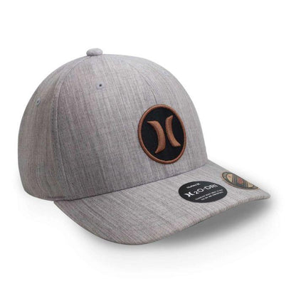 GORRA HURLEY HIHM0223 SUPER ICON GRIS CERRADA TALLA S/M