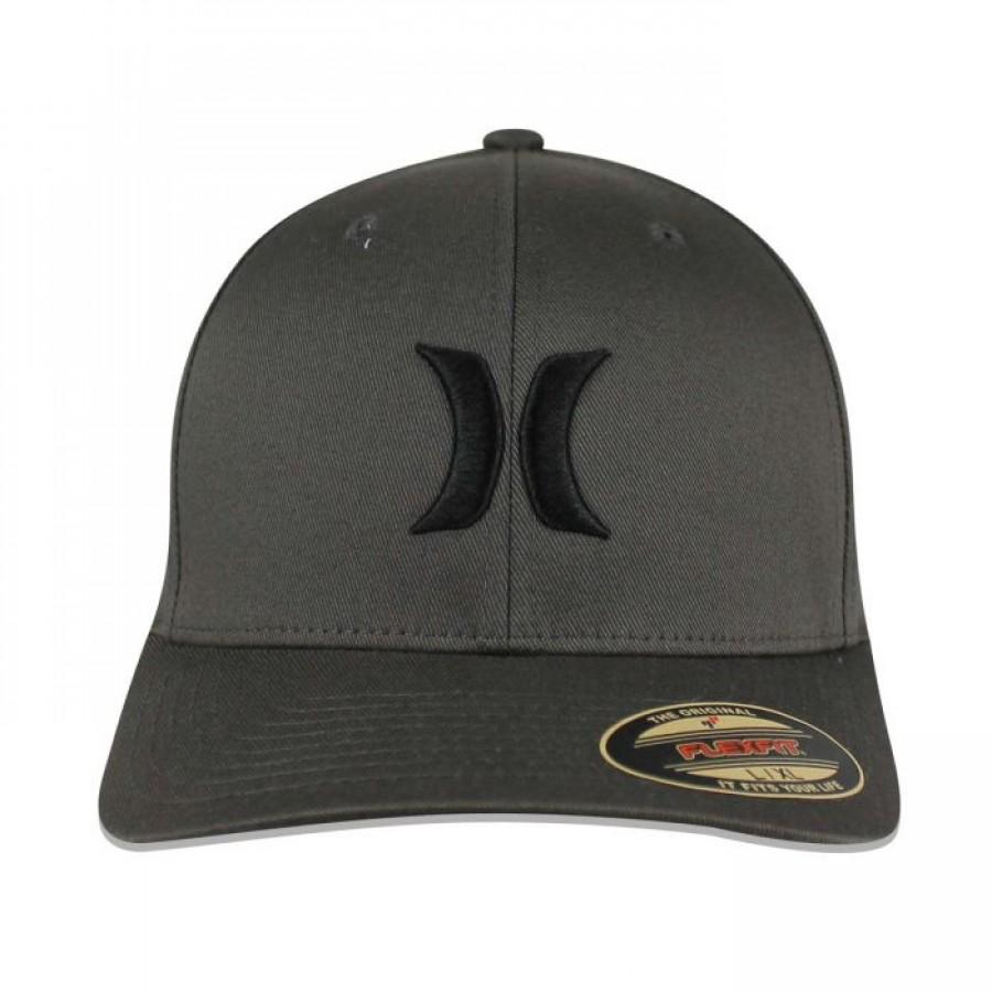 GORRA HURLEY HNHM0002 ONE AND ONLY GRIS OSCURO TALLA S/M