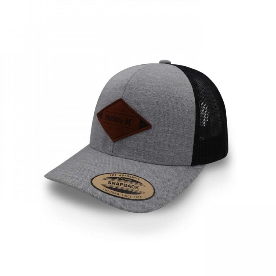 GORRA HURLEY MESA TRUCKER LT GRIS UNITALLA
