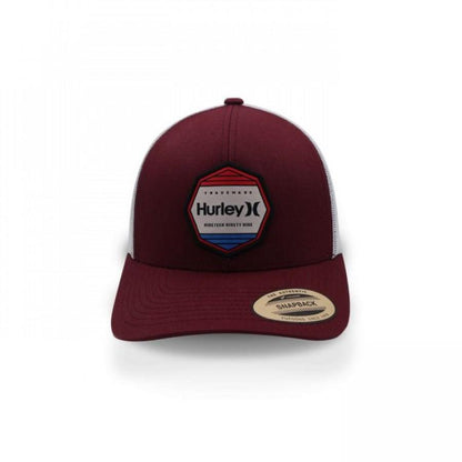 GORRA HURLEY PACIFIC PATCH VINO UNITALLA