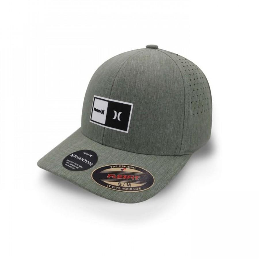 GORRA HURLEY PHANTOM NATURAL VERDE TALLA L/XL