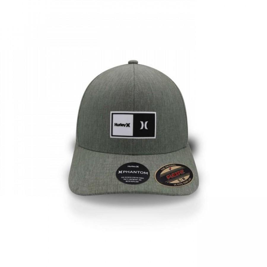 GORRA HURLEY PHANTOM NATURAL VERDE TALLA S/M