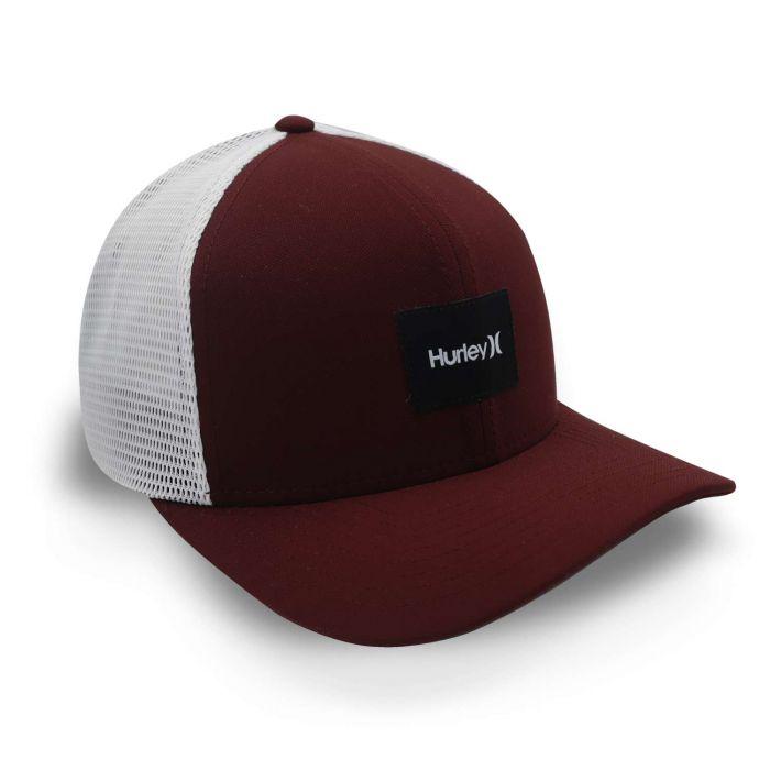 GORRA HURLEY WARNER TRUCKER VINO UNITALLA