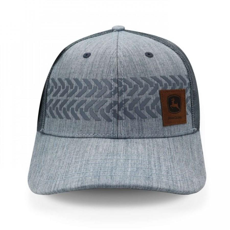 GORRA JOHN DEERE TRUCKER MESH CAP OXFORD GRIS UNITALLA