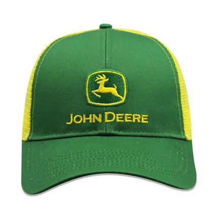 GORRA JOHN DEERE TRUCKER MESH VERDE