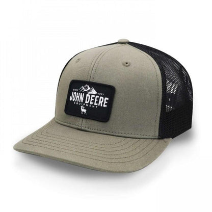 GORRA JOHN DEERE TWILL MESH SUEDED LOGO OLIVO UNITALLA