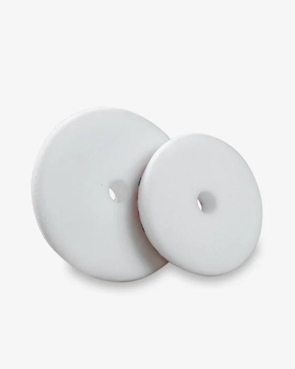 ADAMS POLISHES White Foam Polish Pad 5.5'' 1 pack
