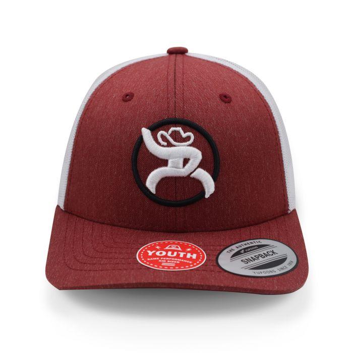 GORRA HOOEY ROUGHY LOGO ROJO PARA JOVEN