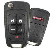 LLAVE CONTROL GMC TERRAIN 2010-2020 / OHT01060512 / STRATTEC 5912548 / 315 MHZ / 5 BOTONES / ID46 / CON LOGO