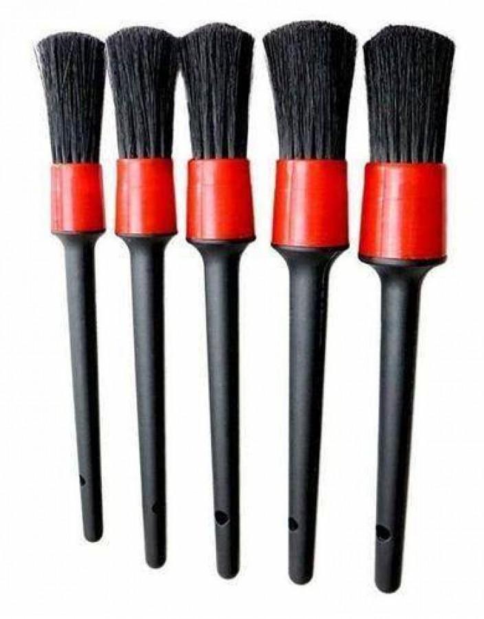 CEPILLOS PARA DETALLAR CAROS 5PZ