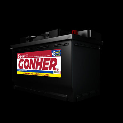 ACUMULADOR GONHER G-94R 12V 800CCA (CASCO ESPECIAL MEDIANO)
